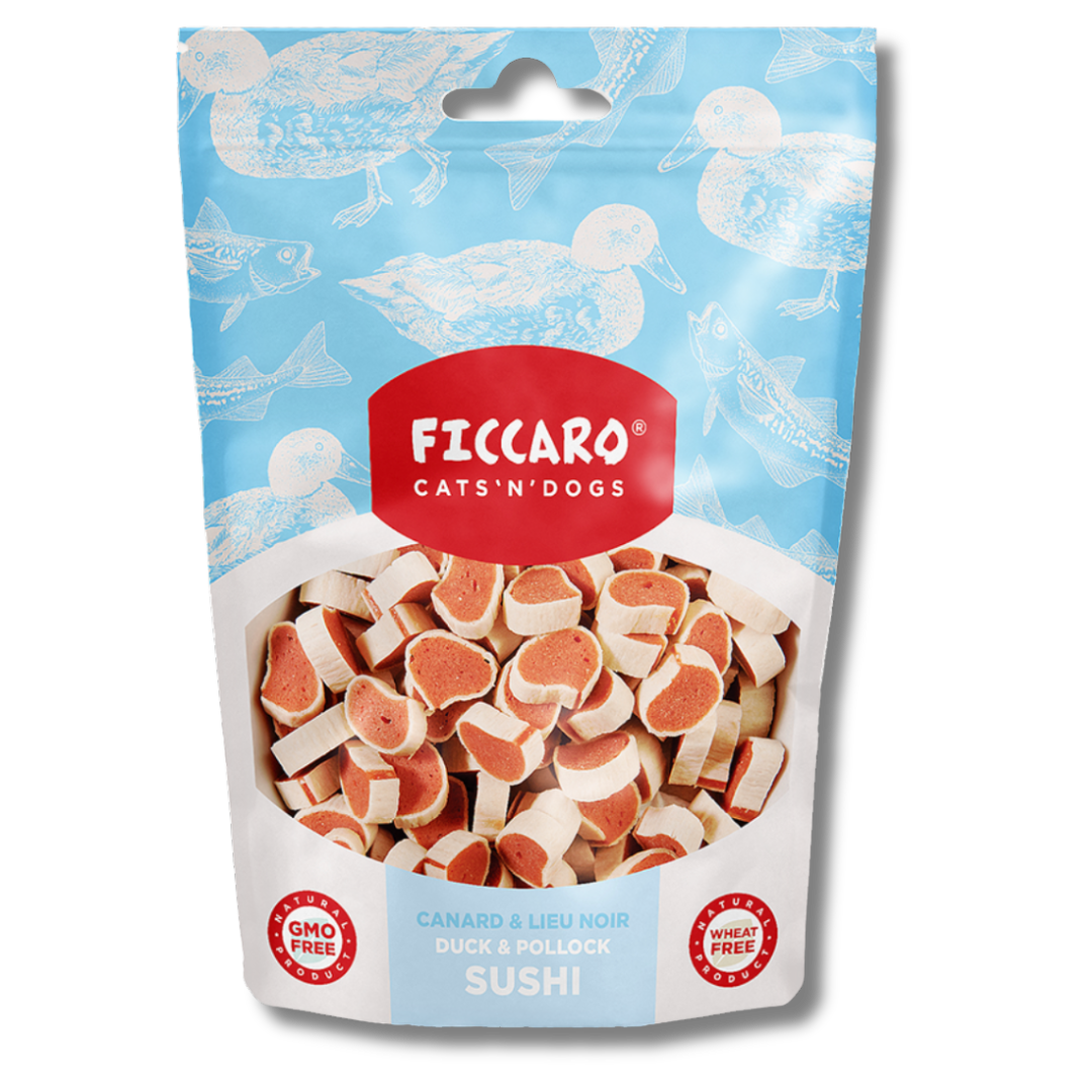 Ficcaro - Duck & Pollock Sandwich Sushi