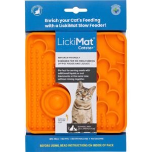 LickiMat Kat Catster, Orange