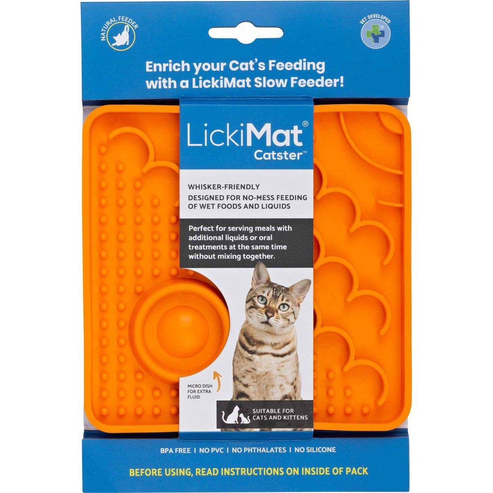 LickiMat Kat Catster, Orange