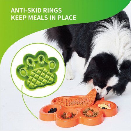 PAW 2-IN-1 Slow Feeder & Lick Pad