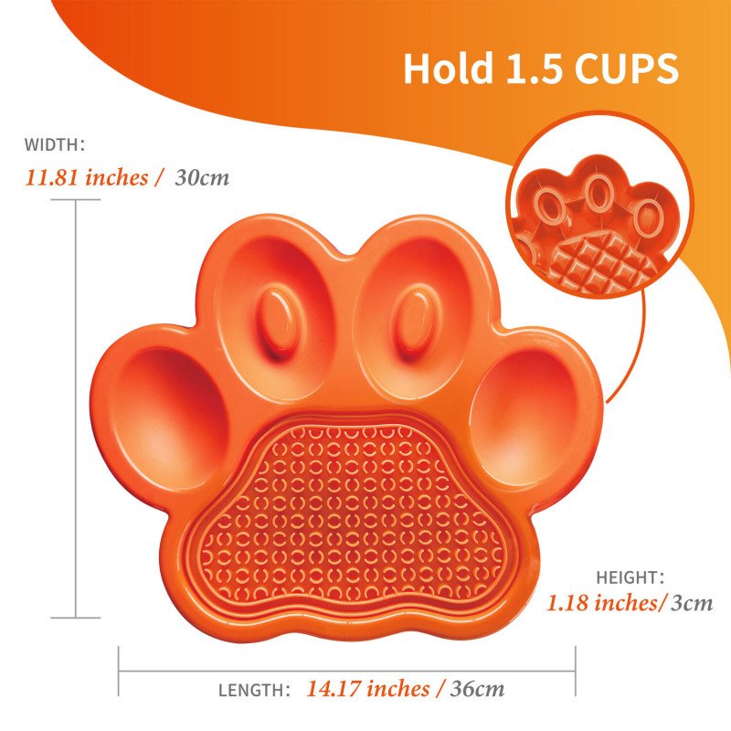 PAW 2-IN-1 Slow Feeder & Lick Pad