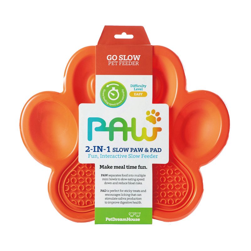 PAW 2-IN-1 Slow Feeder & Lick Pad