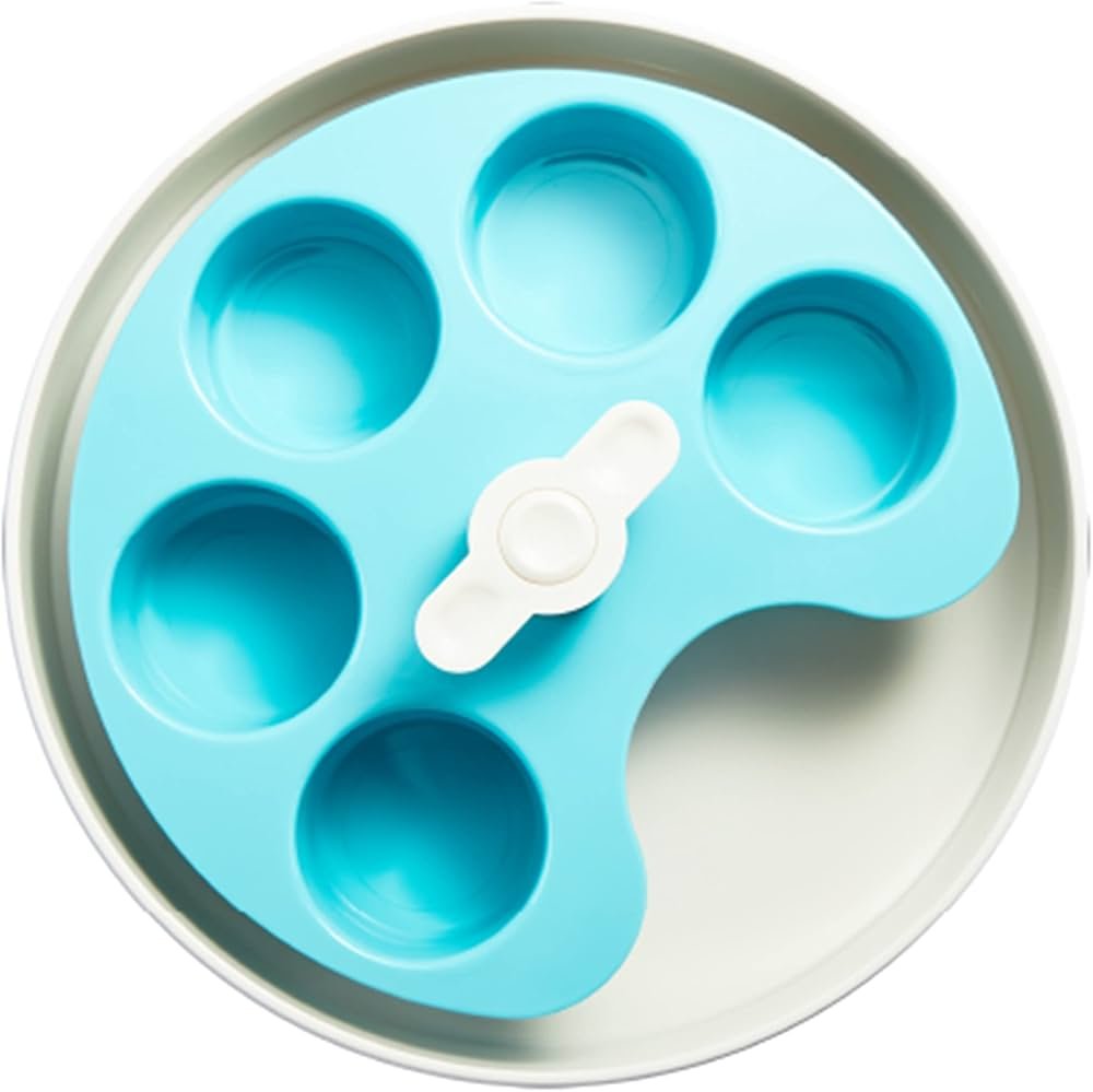 SPIN Interactive Feeder Palette, Blue, Medium