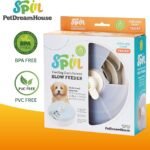 SPIN Interactive Feeder Spiral, Grey with Twister, Tricky