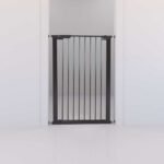 DogSpace Bonnie extra tall Pressure Fitted Pet gate, black