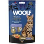 Woolf Wildcat Luxury Cat Cream 5 stk, Seabream With Gamba