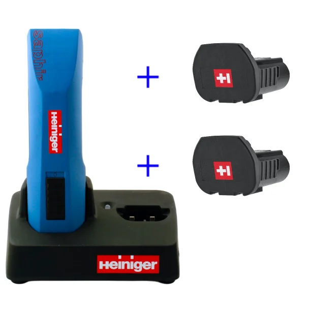 Heiniger Saphir cordless m/2 batterier, uden skær