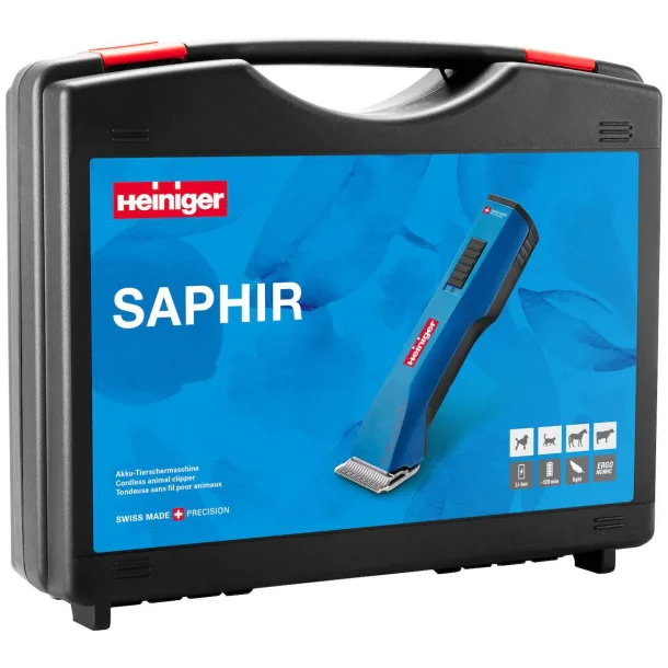 Heiniger Saphir cordless m/2 batterier, uden skær