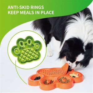 Paw 2-IN-1 Feeder & Lick Pad, Green