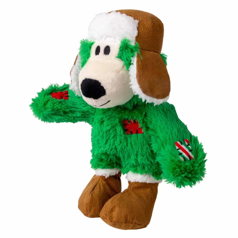 KONG Holiday Wild Knots Bear Mix