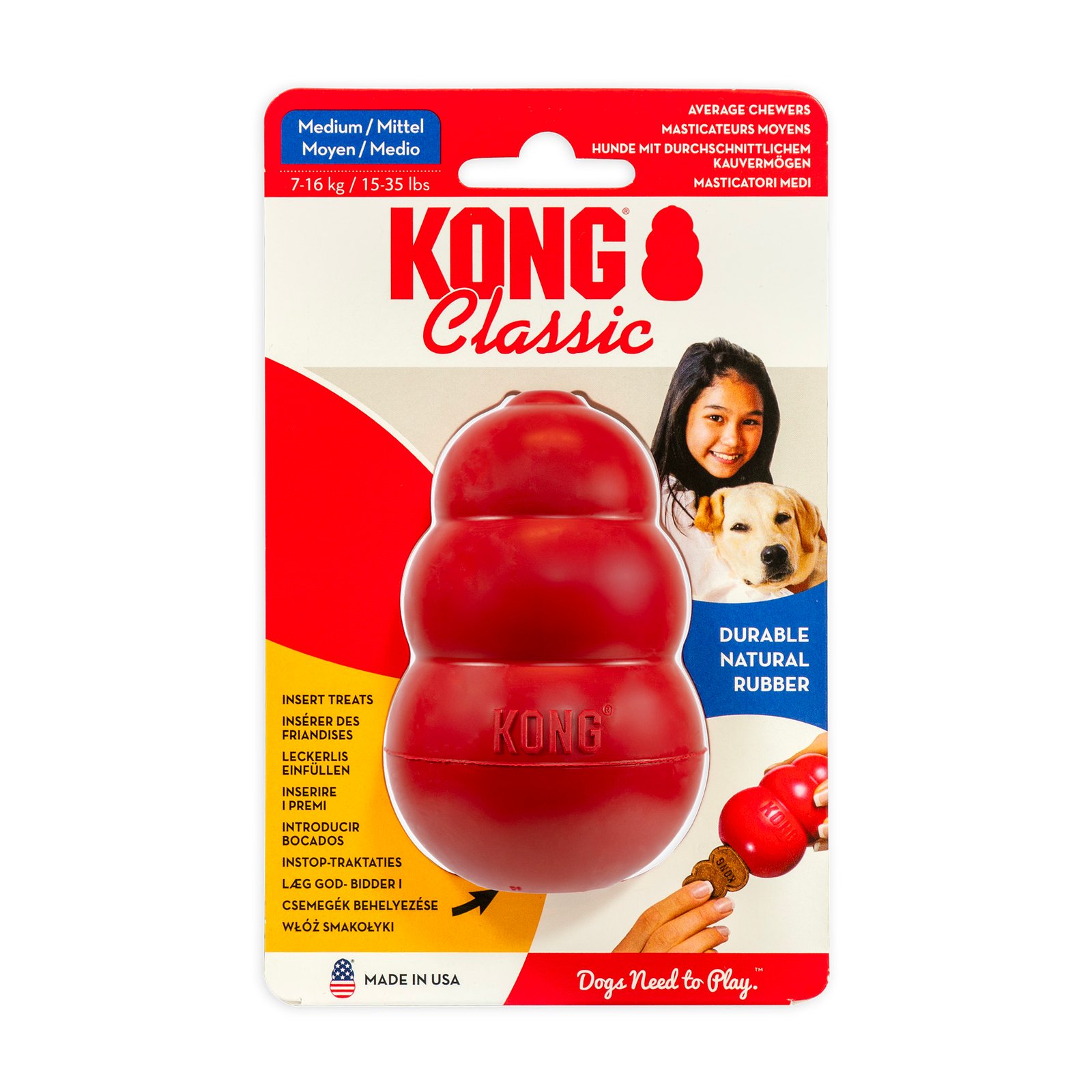 KONG Classic Rød