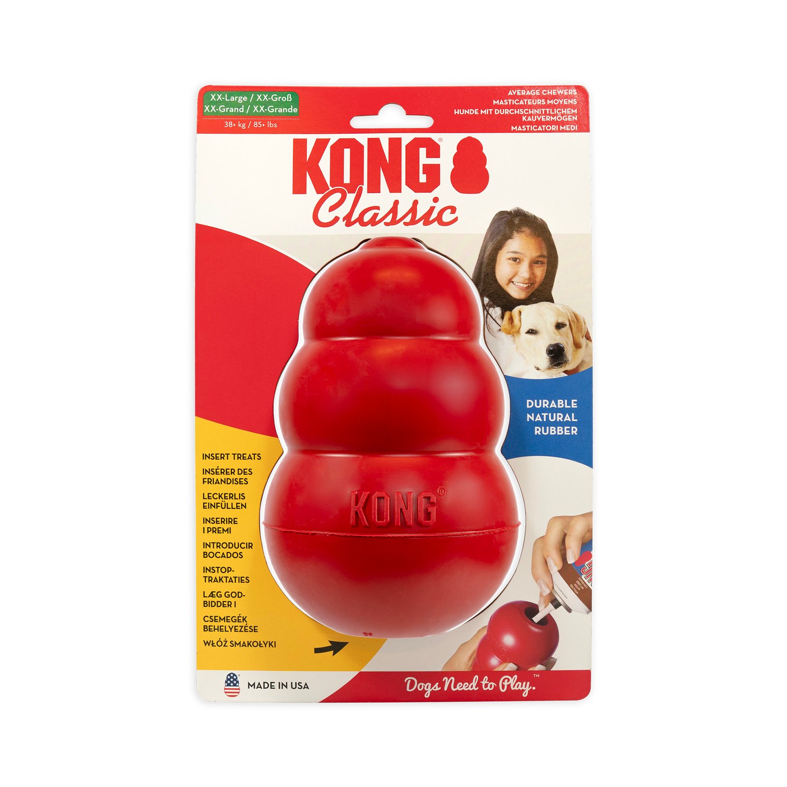KONG Classic Rød