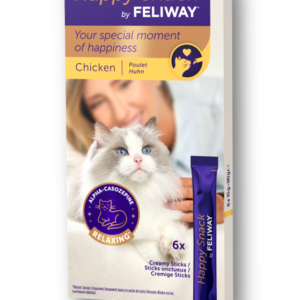Happy Snack by FELIWAY, Kylling - 6 x 15 g