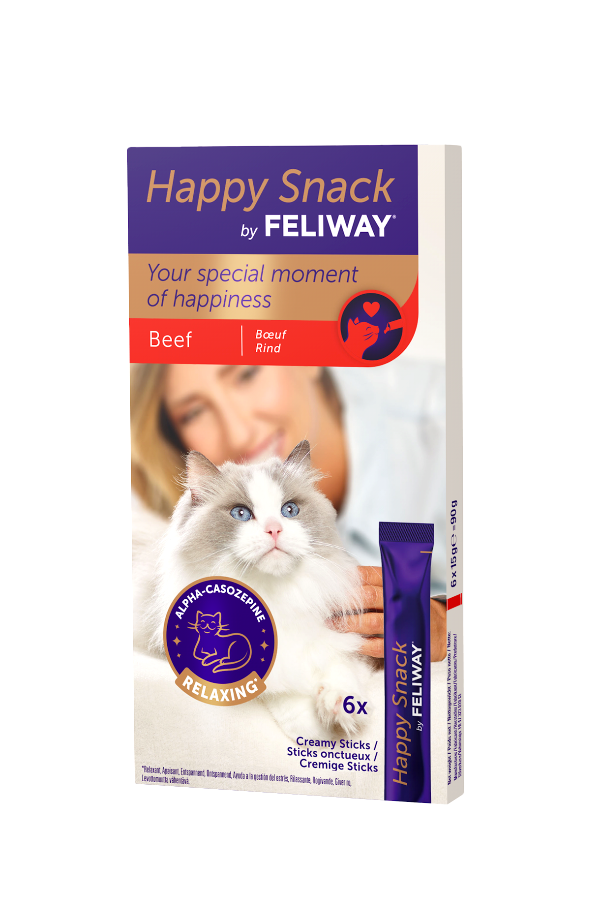 Happy Snack by FELIWAY, Beef