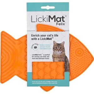 LickiMat Felix, kat, Orange