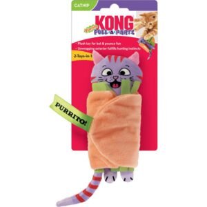 KONG Pull-a-partz Purrito 2,5x6x14 cm.