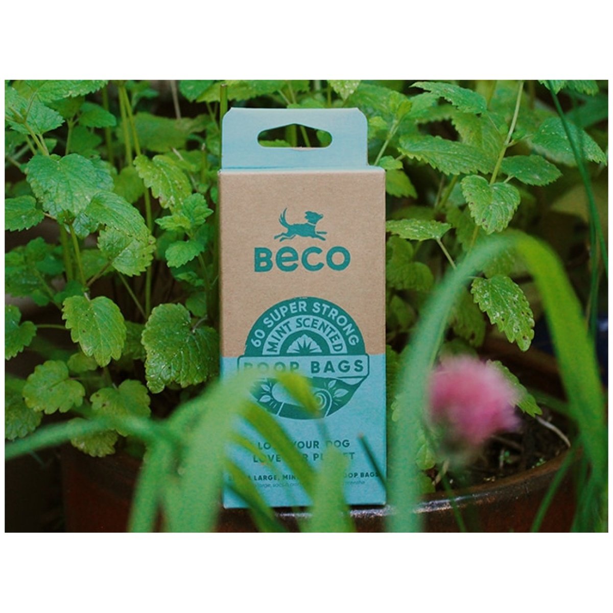 Beco Recycled Høm høm poser med duft, 60stk
