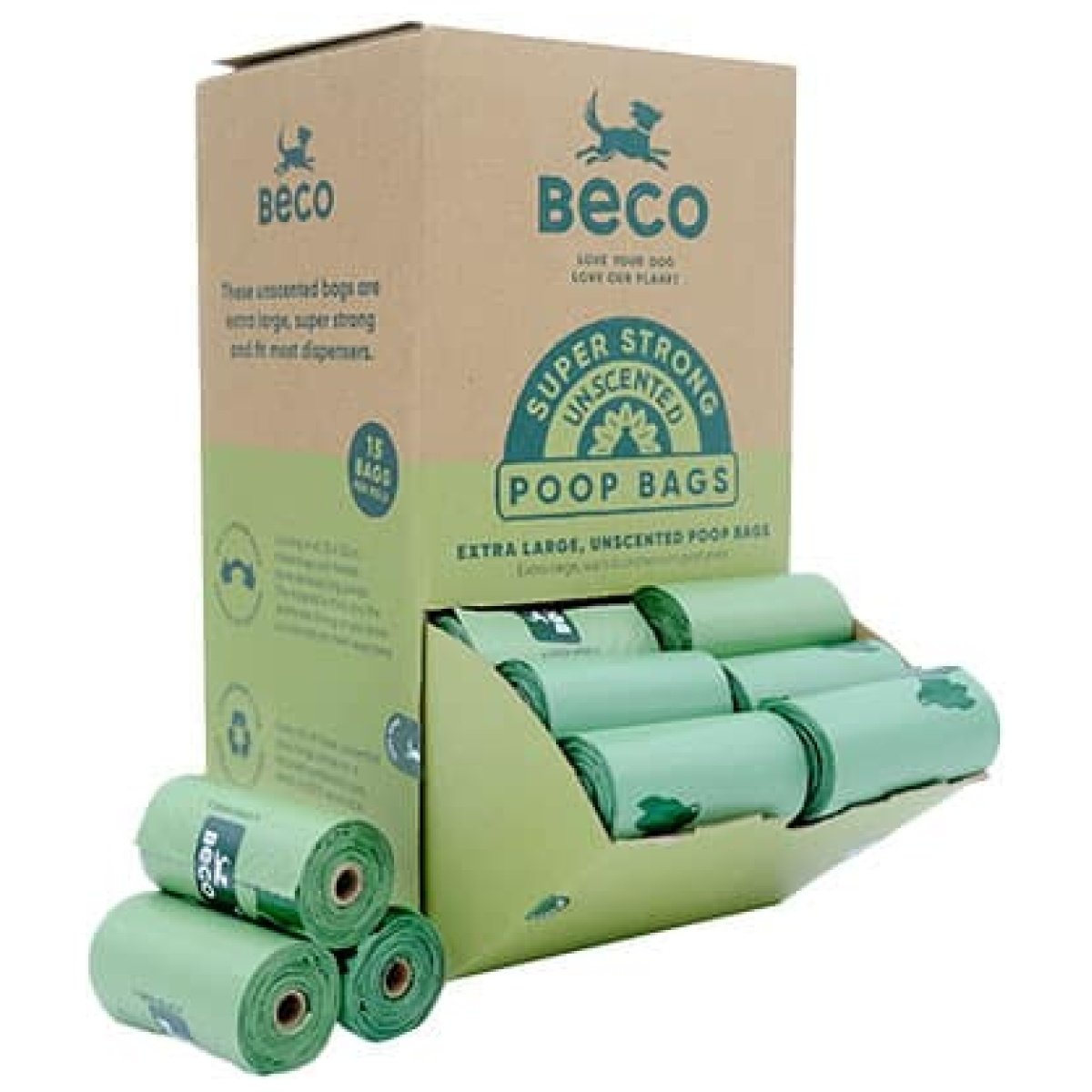 Beco Display med høm høm poser