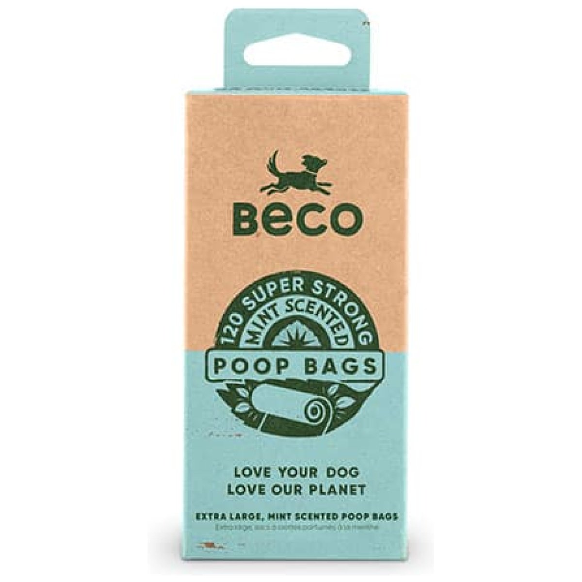 Beco Recycled Høm høm poser med duft, 60stk