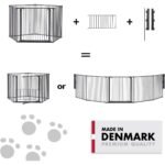 DogSpace King Mommy+ Supreme PuppyStay Pen / Room, Black